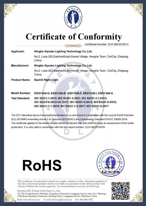 Aipulan Certificate
